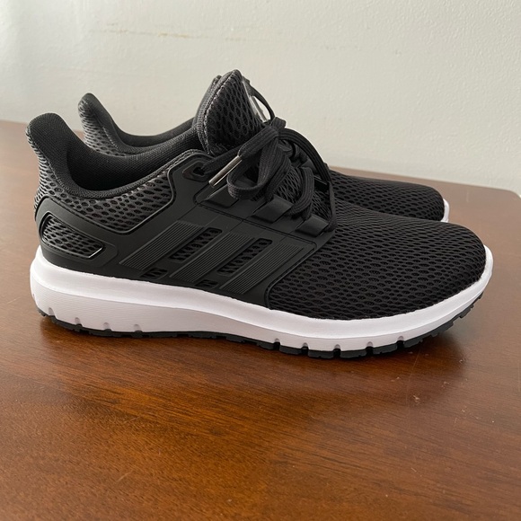 adidas Shoes - adidas Black and White Running Sneakers NWOT